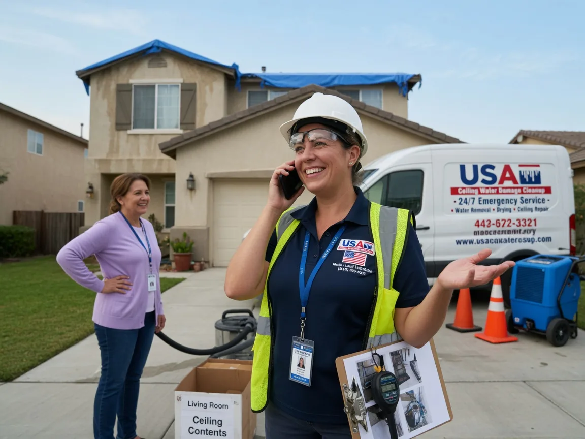 Ceiling Water Damage Restoration Coggon, IA FAQs